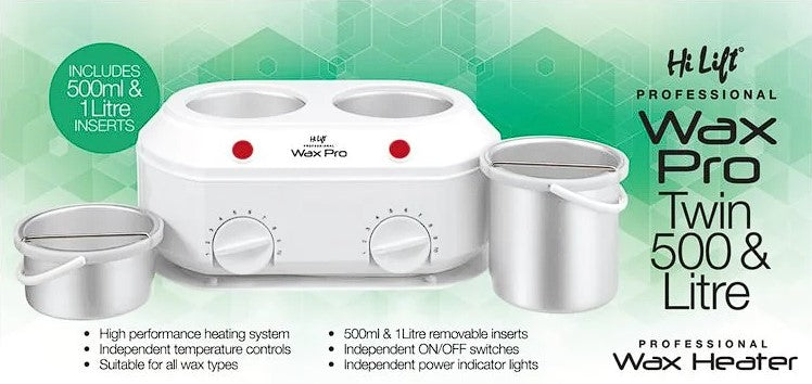 Hi lift outlet wax pot