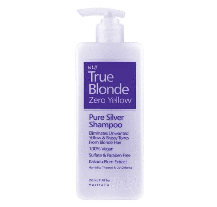 HiLift True Blonde Zero Yellow Pure Silver Shampoo - 350ml