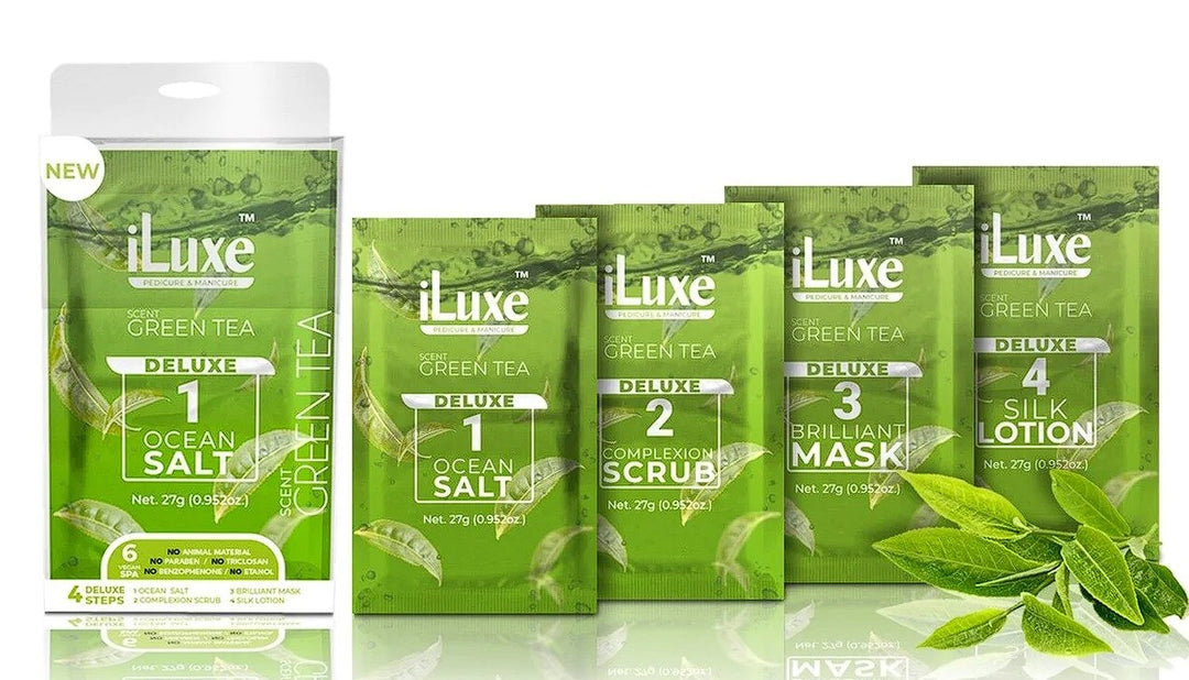 Iluxe Pedicure Kit 4 in 1 - Green Tea