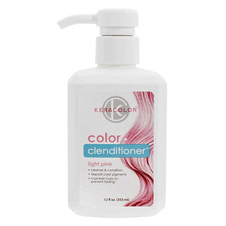 Keracolor Color+ Clenditioner 355ml - Light Pink