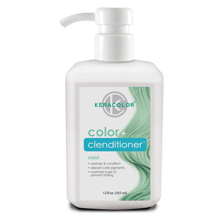 Keracolor Color+ Clenditioner 355ml - Mint