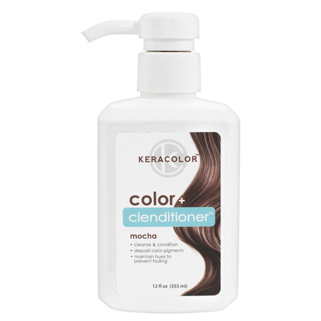 Keracolor Color+ Clenditioner 355ml - Mocha