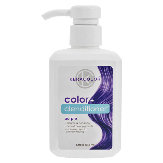 Keracolor Color+ Clenditioner 355ml - Purple