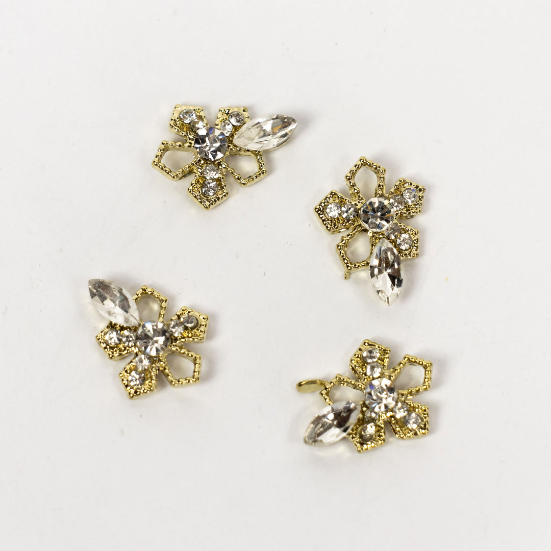 Crystal Flower Decal (L405)