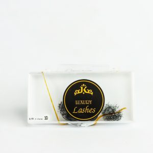 Luxury Lashes 3D 14mm 0.10 D-curl - 1000 fans