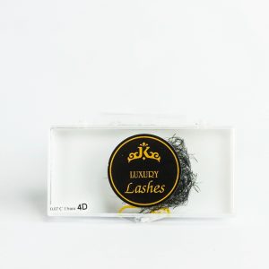Luxury Lashes 4D 13mm 0.07 C-curl - 1000 fans