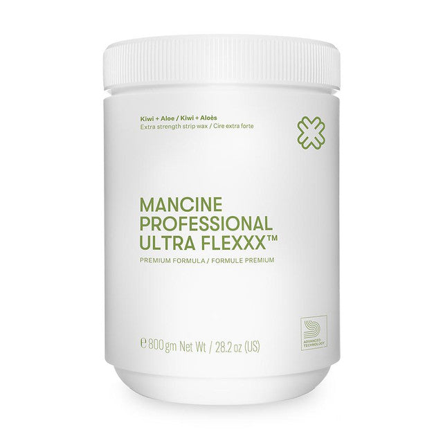 Mancine Professional Ultra Flexxx Kiwi and Aloe Strip Wax - 800g