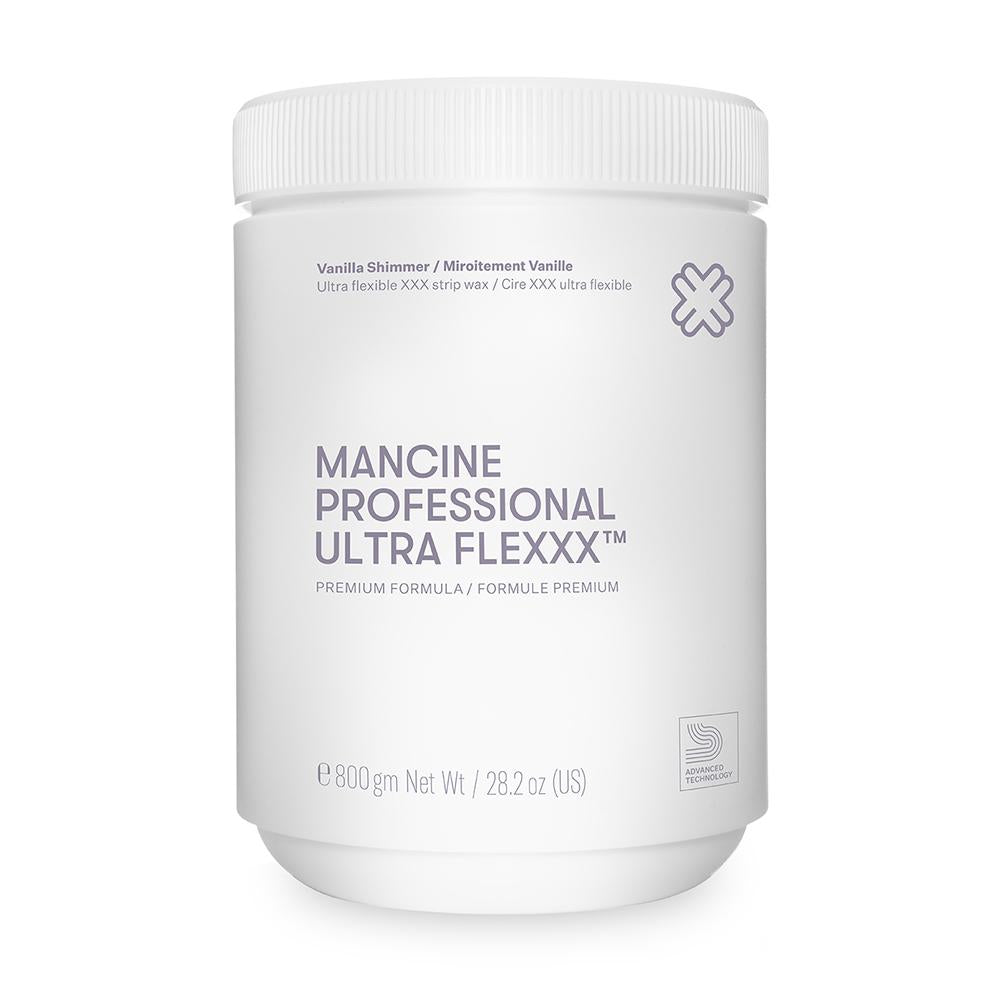 Mancine Vanilla Shimmer Ultra Flexxx Strip Wax - 800g