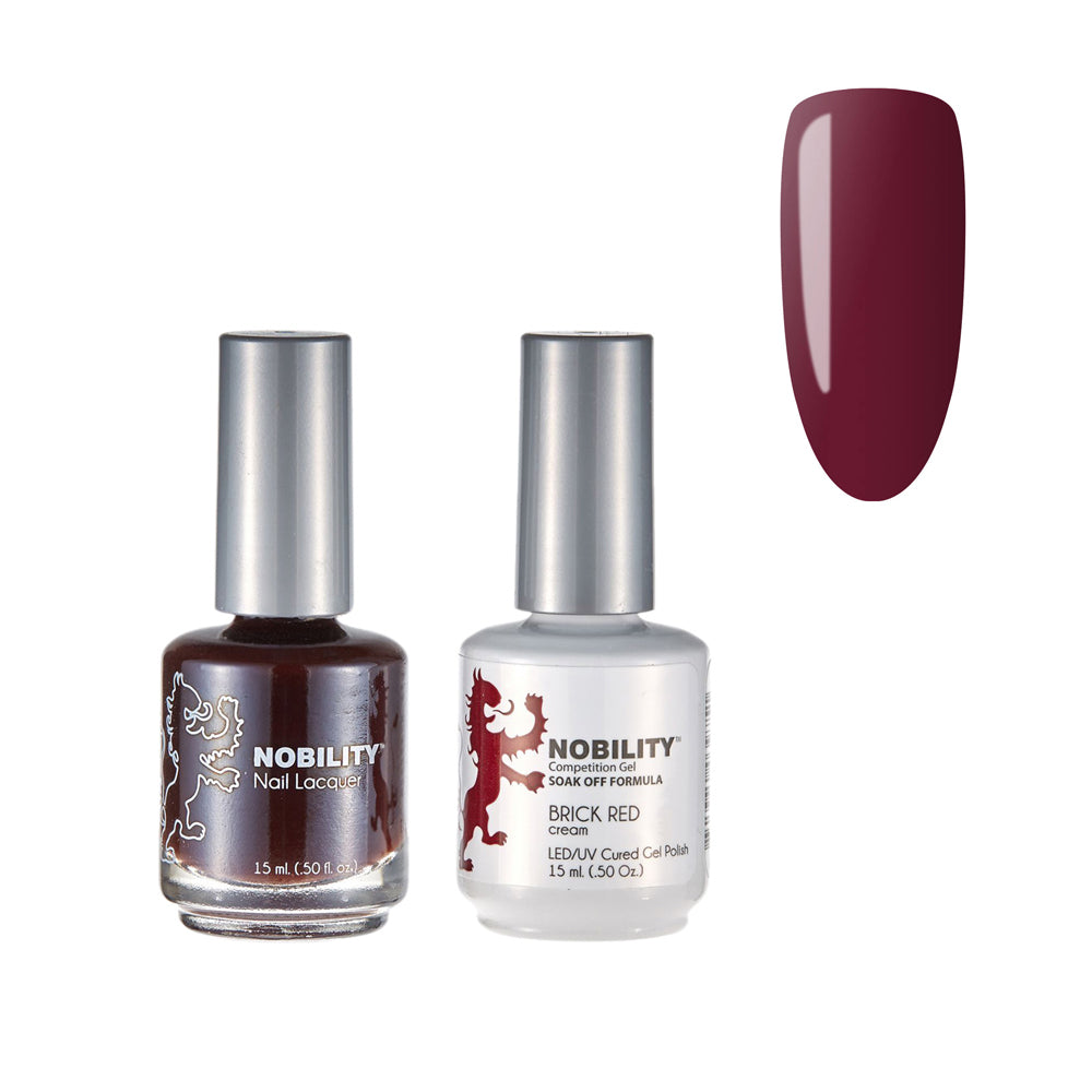 #NBCS157 - Brick Red - Nobility Duo