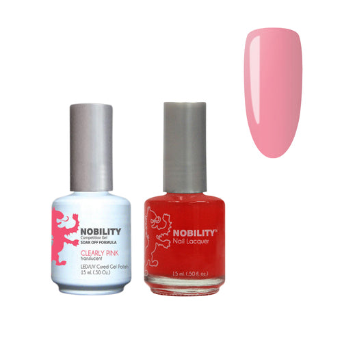 #NBCS066 - Clearly Pink - Nobility Duo