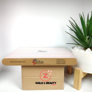 Nitro Nail Files 100/100 (Gold) - 25pcs