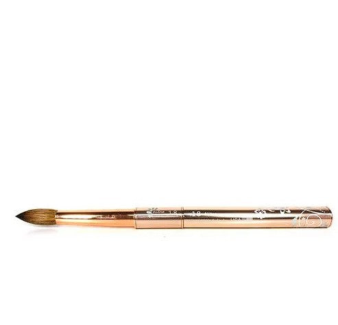 Nitro Acrylic Kolinsky Nail Brush - #16 (Gold)