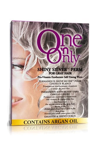 One 'n Only Shiny Silver Perm For Grey Hair