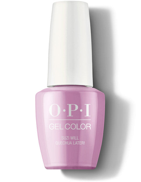 GC P31 - Suzi Will Quechua Later! - OPI Gel 15ml
