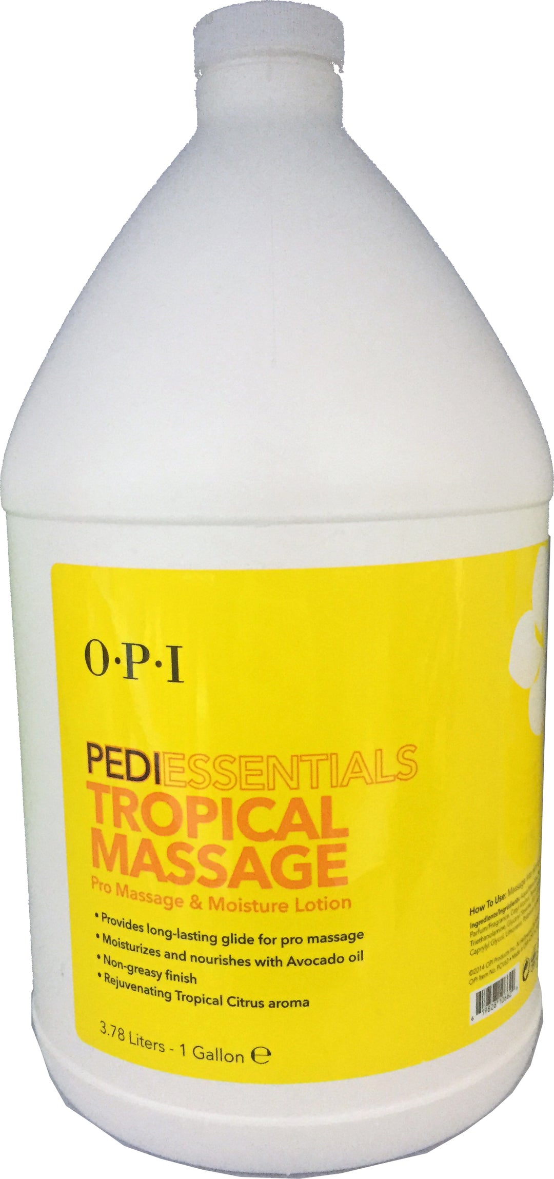 OPI PediEssentials Tropical Massage & Moisture Lotion - 1gallon