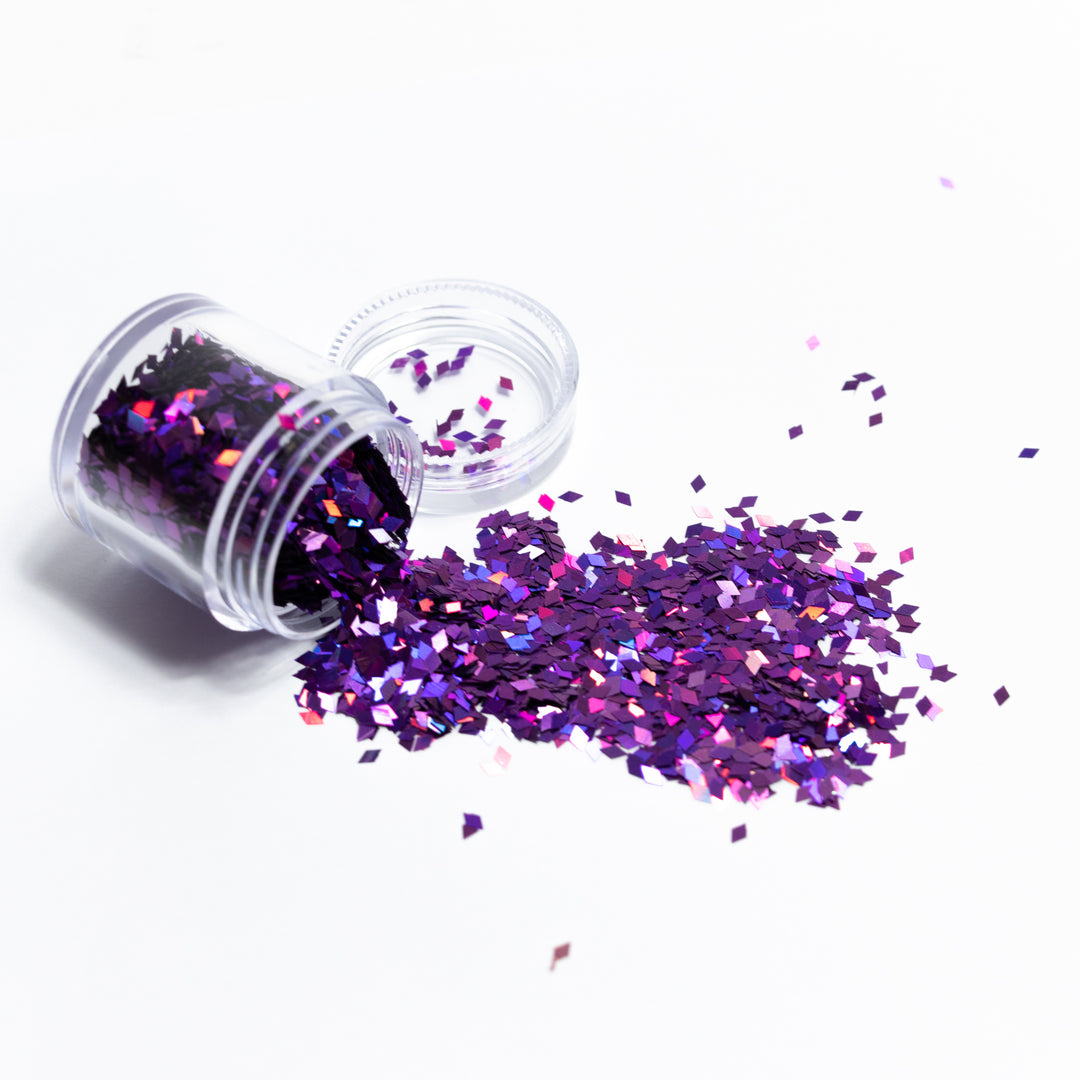Purple Iridescent Glitter (G02)