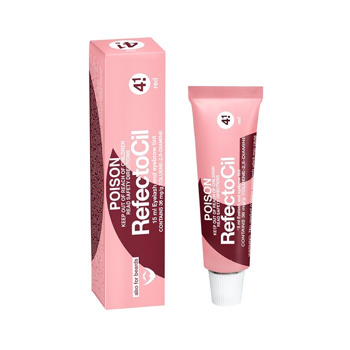 Refectocil Eyelash and Brow Tint - 4.1 Red 15ml