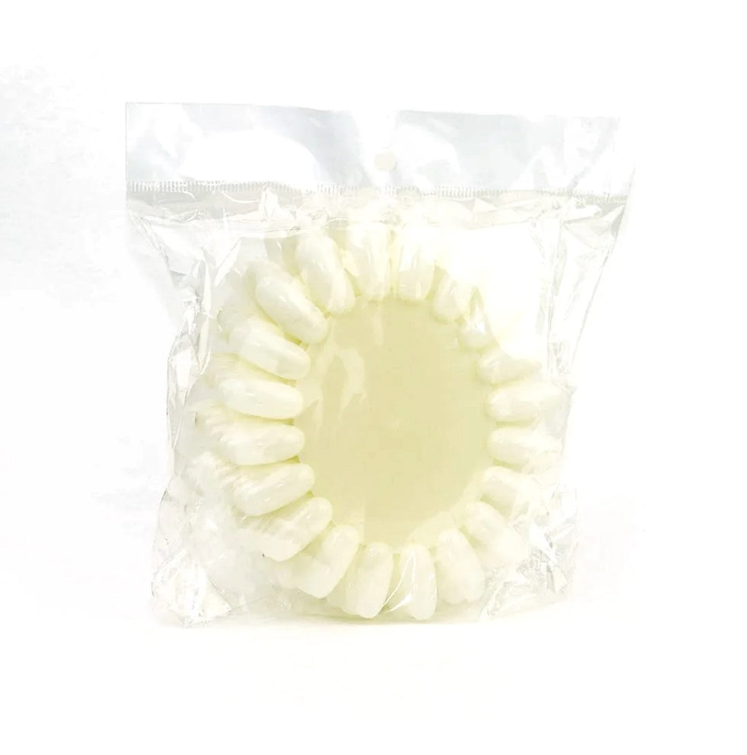 Sample Colour Chart - Natural Oval Shape Nail Tips (10Pcs/Pack)