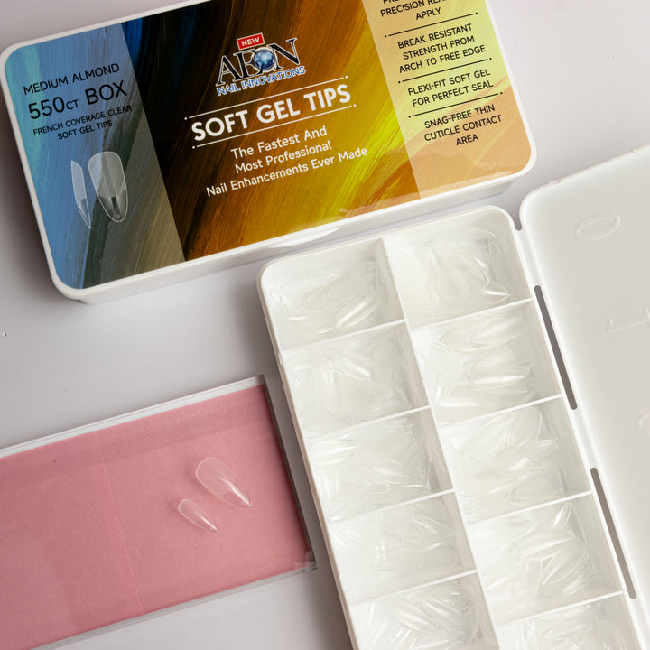 AEON Soft Gel Nail Tips (size 0-10)