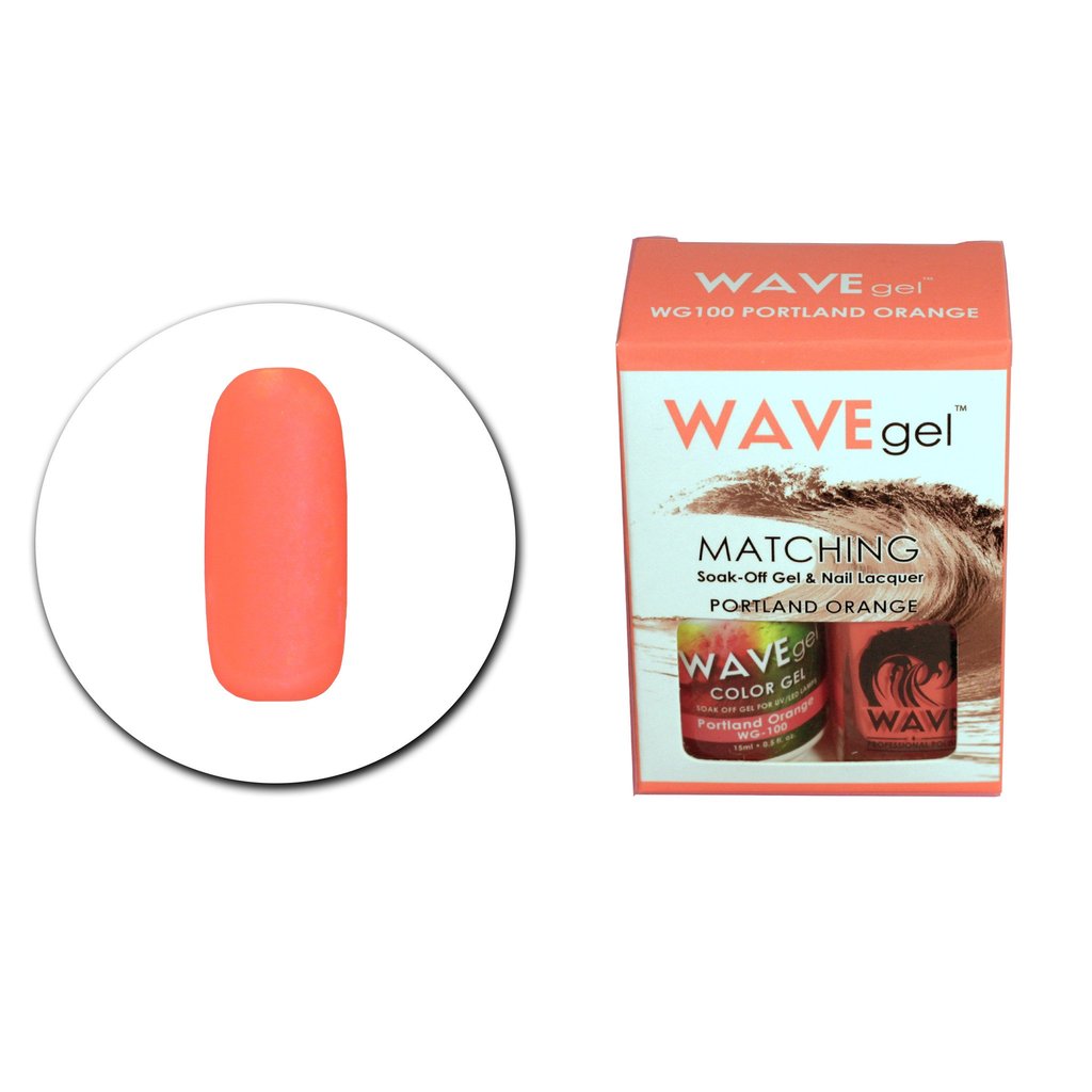 #100 - Wave Gel Duo - Portland Orange