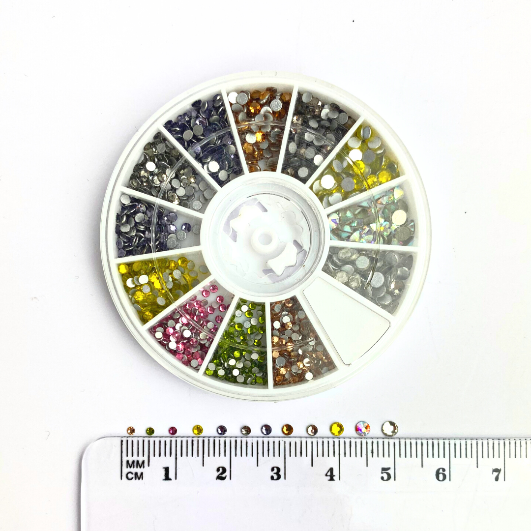 Rhinestone Wheel - #W102