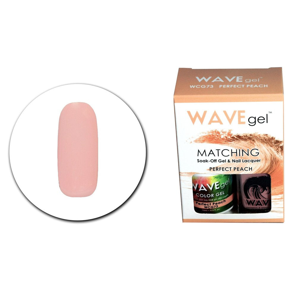 #073 - Wave Gel Duo - Perfect Peach