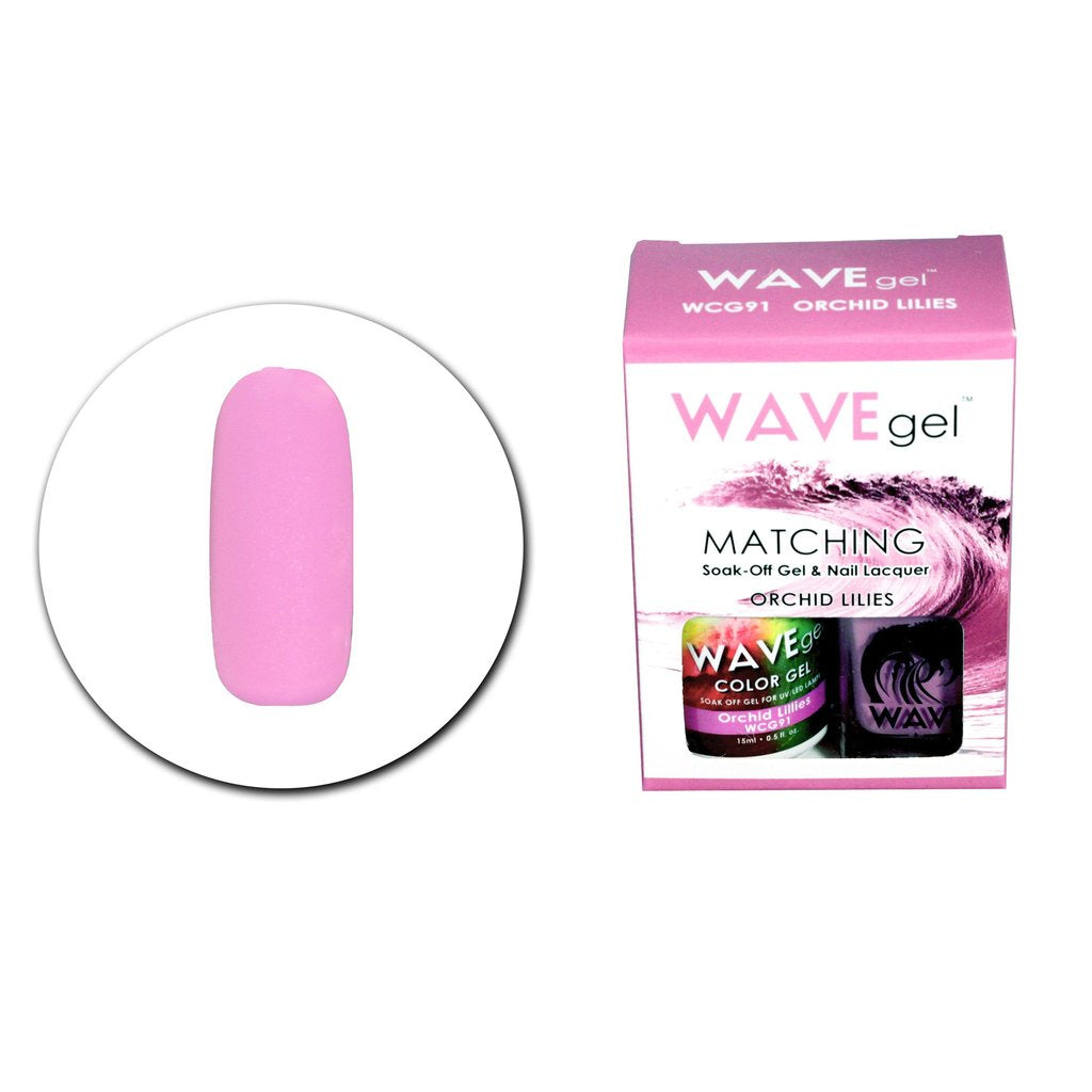 #091 - Wave Gel Duo - Orchid Lilies