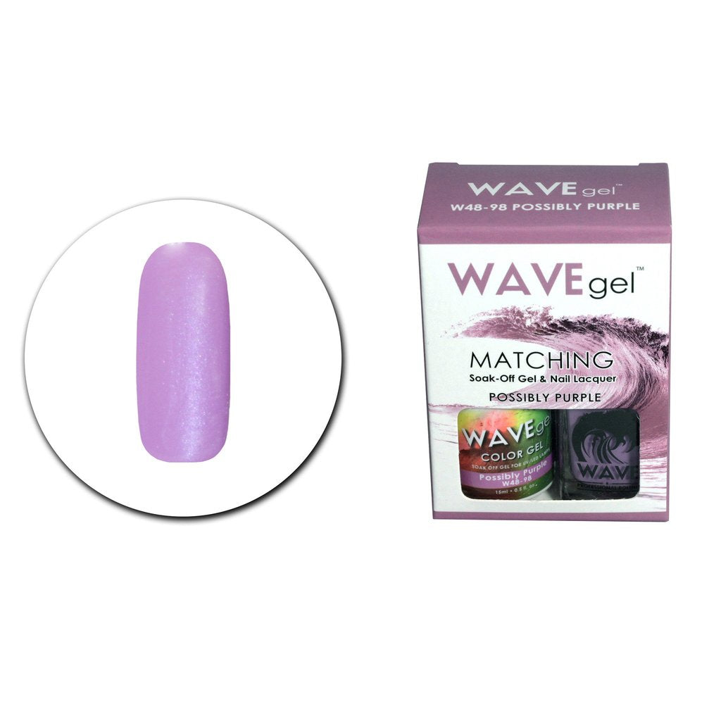 #098 - Wave Gel Duo - Possibly Purple