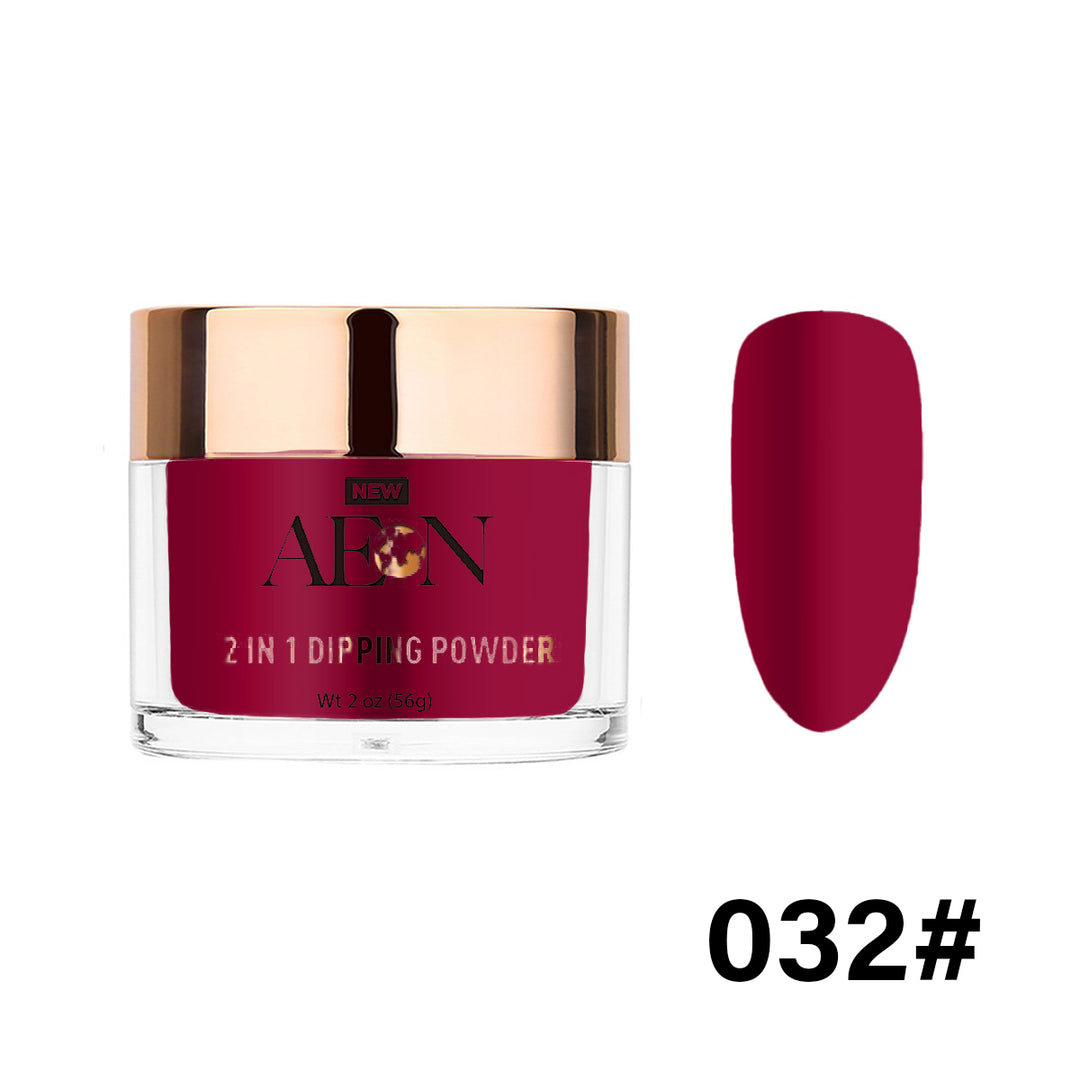 #032 - AEON Dipping Powder - Red My Mind 2oz