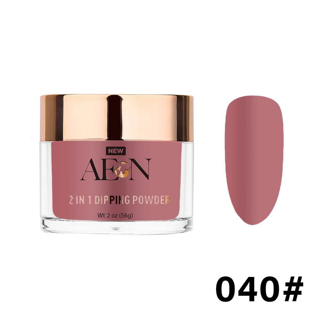 #040 - AEON Dipping Powder - De Fleur 2oz