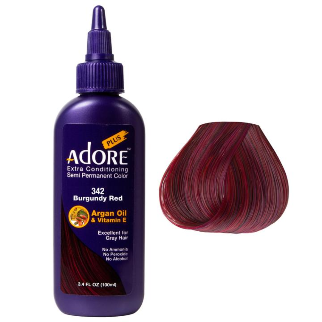 Adore Plus - 342 Burgundy Red