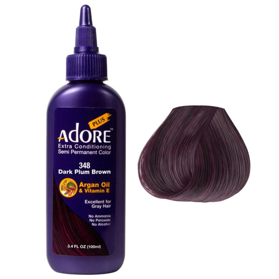 Adore Plus - 348 Dark Plum Brown