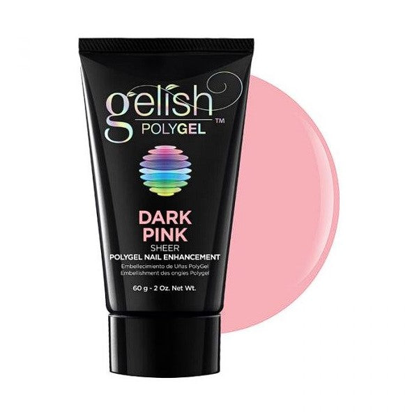 Gelish PolyGEL Nail Enhancement - Dark Pink Sheer 60g