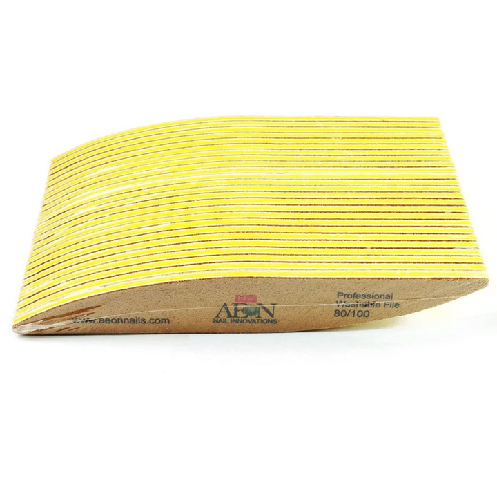 AEON Nail Files 80/100 GOLD - 25pcs