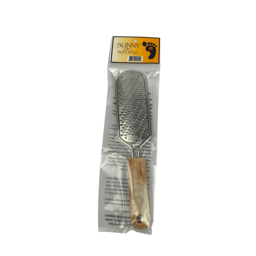 Sunny 2 In 1 Super Foot File for Pedicure