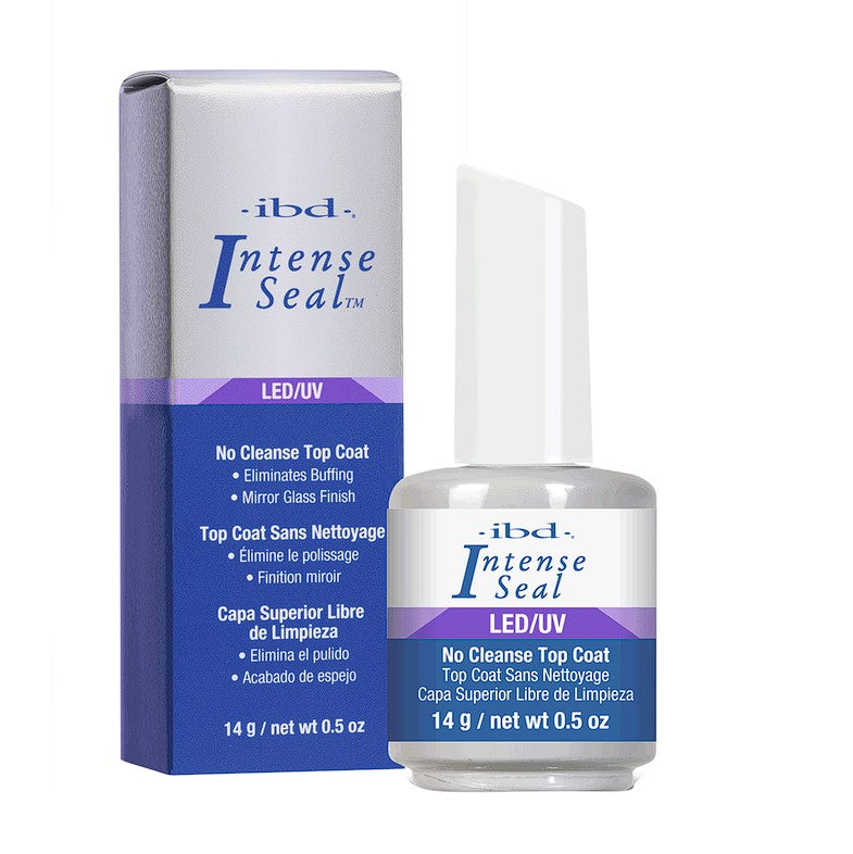 ibd LED/UV Intense Seal No Cleanse Top Coat - 14ml/0.5oz