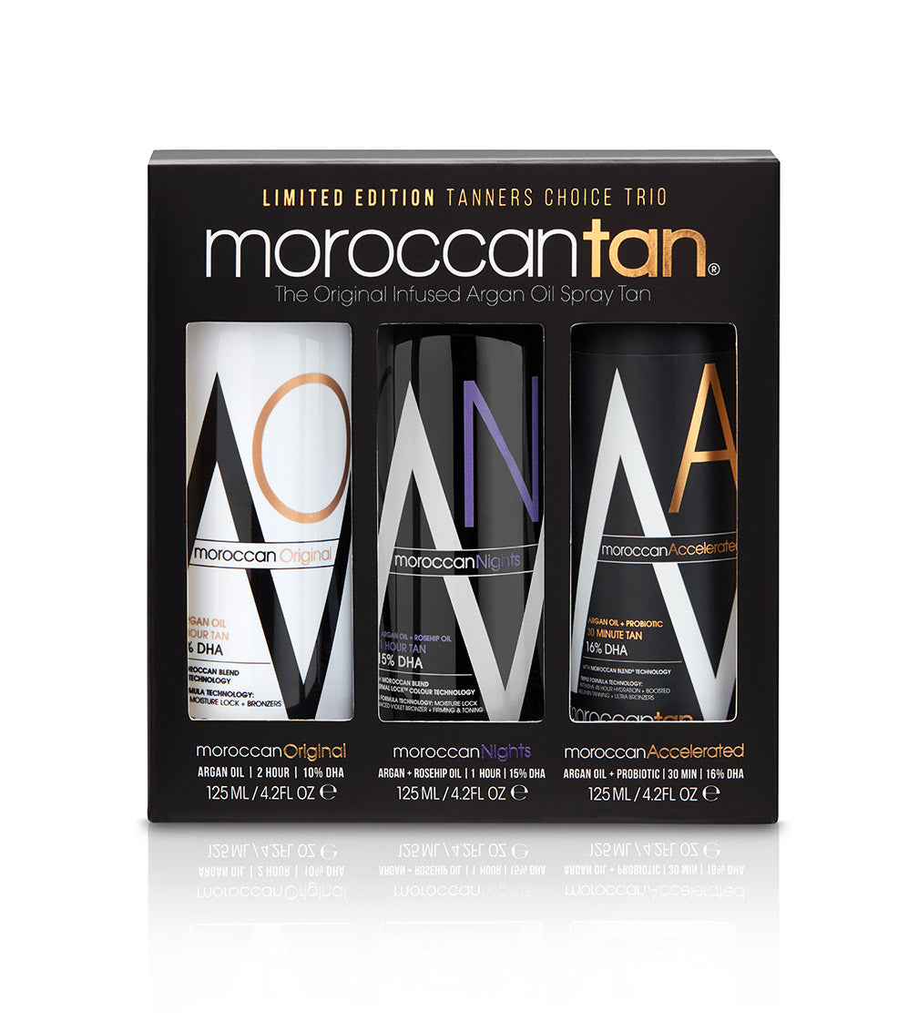 Moroccantan Limited Edition Tanners Choice Trio Pack - 125ml each (Set of 3)
