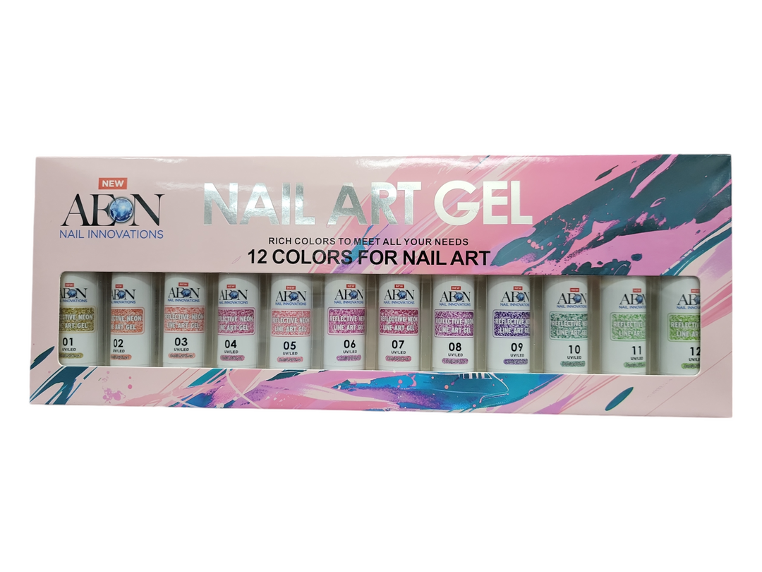 Aeon Nail Art Gel - Reflective Neon Line Art Gel