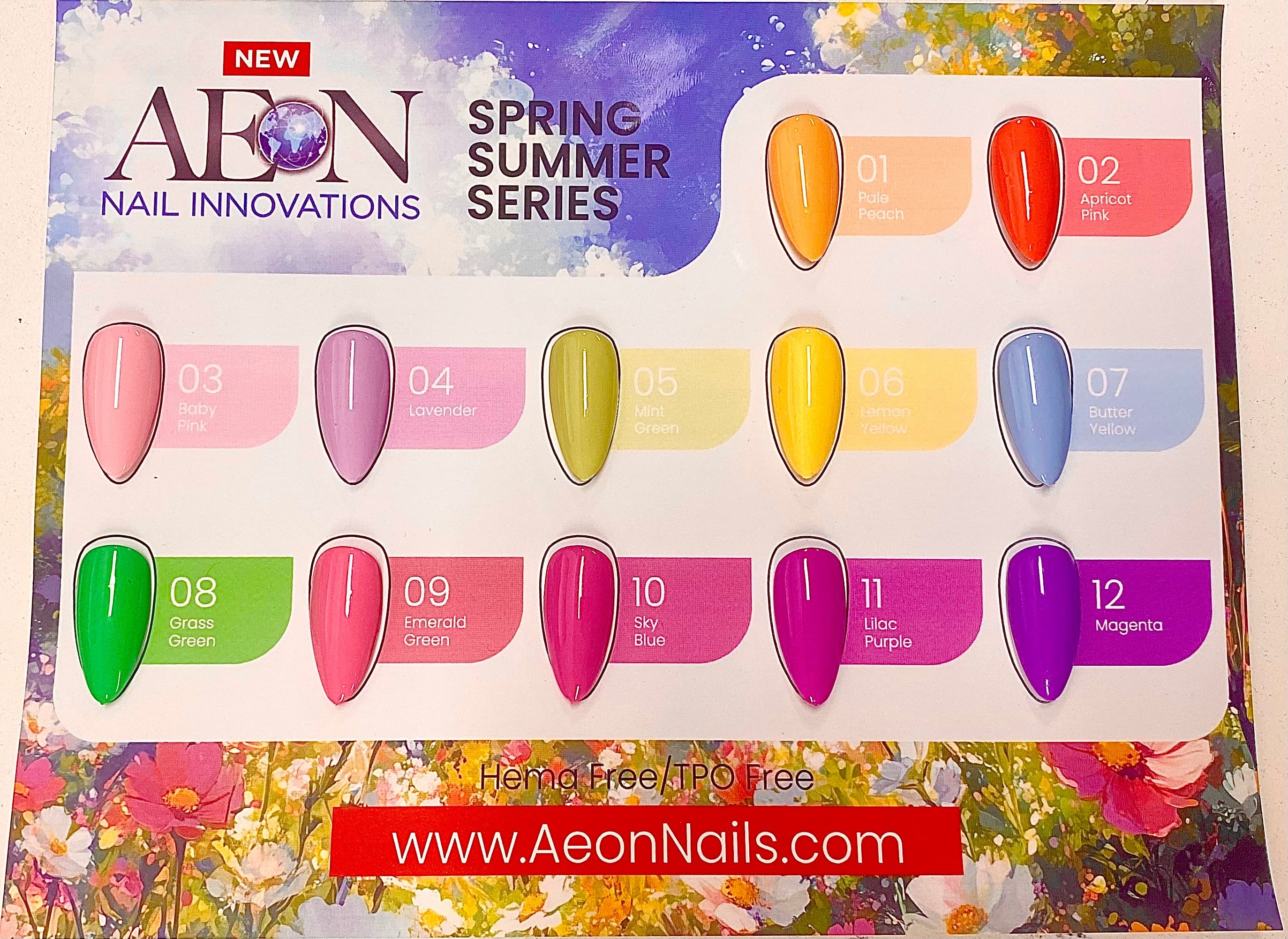 AEON - Spring Summer Series – Oz Nails & Beauty Supply