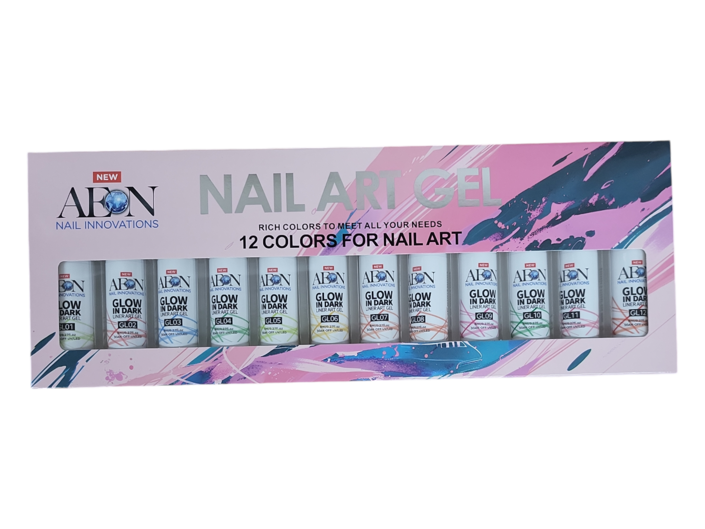 Aeon Nail Art Gel - Glow In Dark Line Art Gel