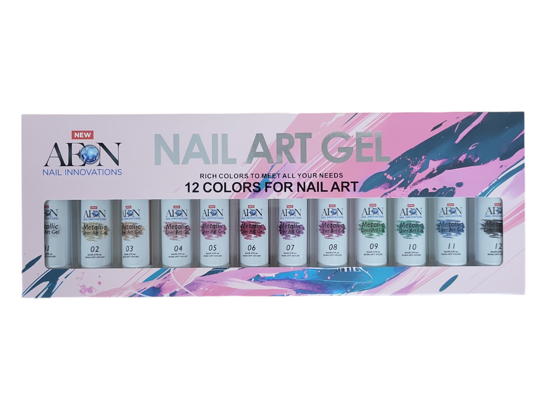 Aeon Nail Art Gel - Metallic Liner Art Gel