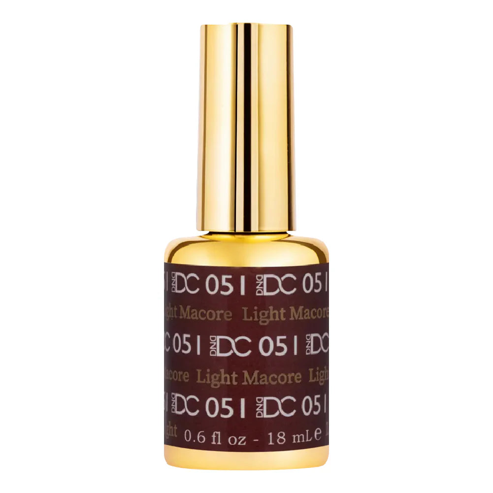 #051 DND DC COLOR Light Macore – Oz Nails & Beauty Supply