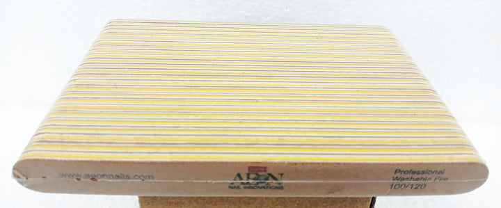 AEON Nail Files 100/120 Gold - 25 pcs