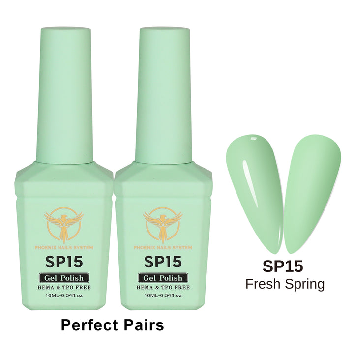 Phoenix - Spring Gel Polish Collection 24 Colors (48 bottles)
