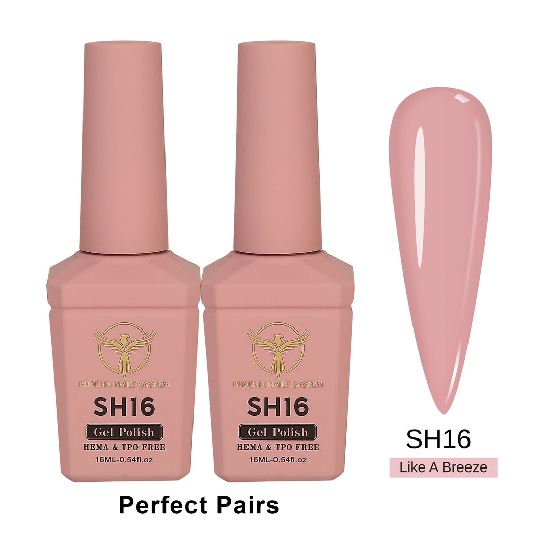 Phoenix - Sheer Gel Polish Collection 24 Colors (48 bottles)