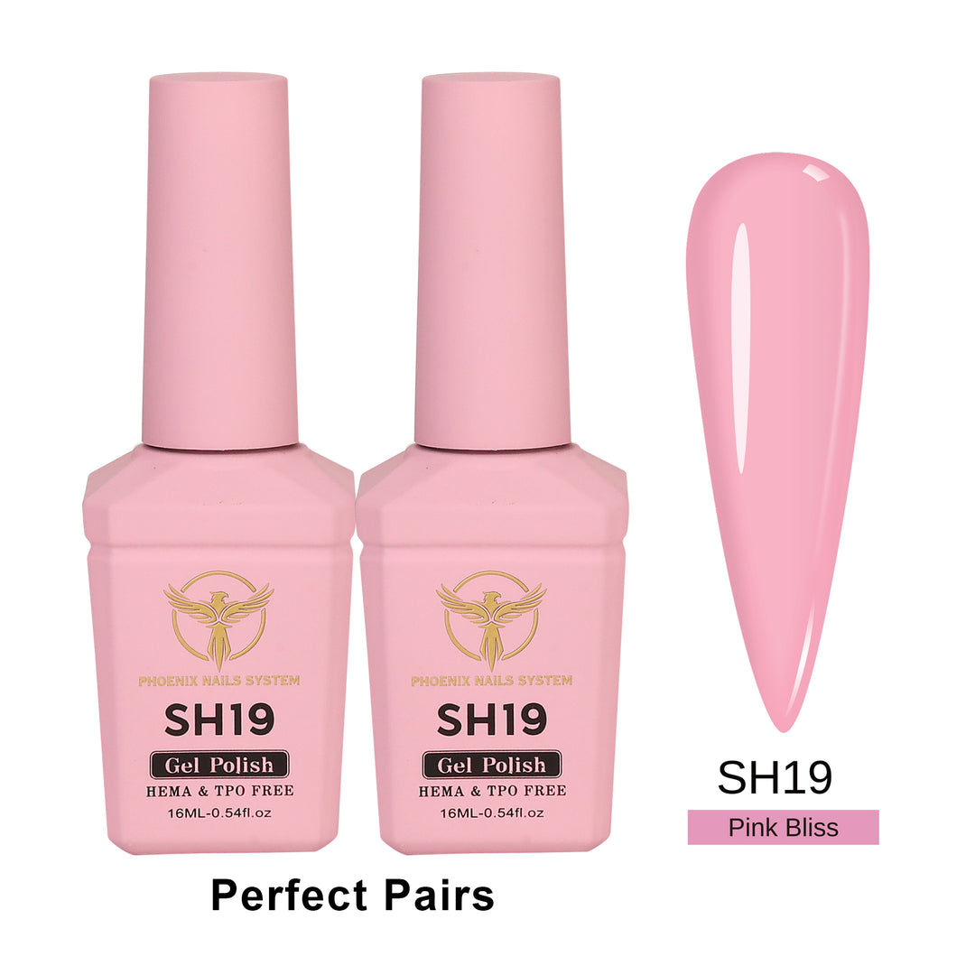 Phoenix - Sheer Gel Polish Collection 24 Colors (48 bottles)