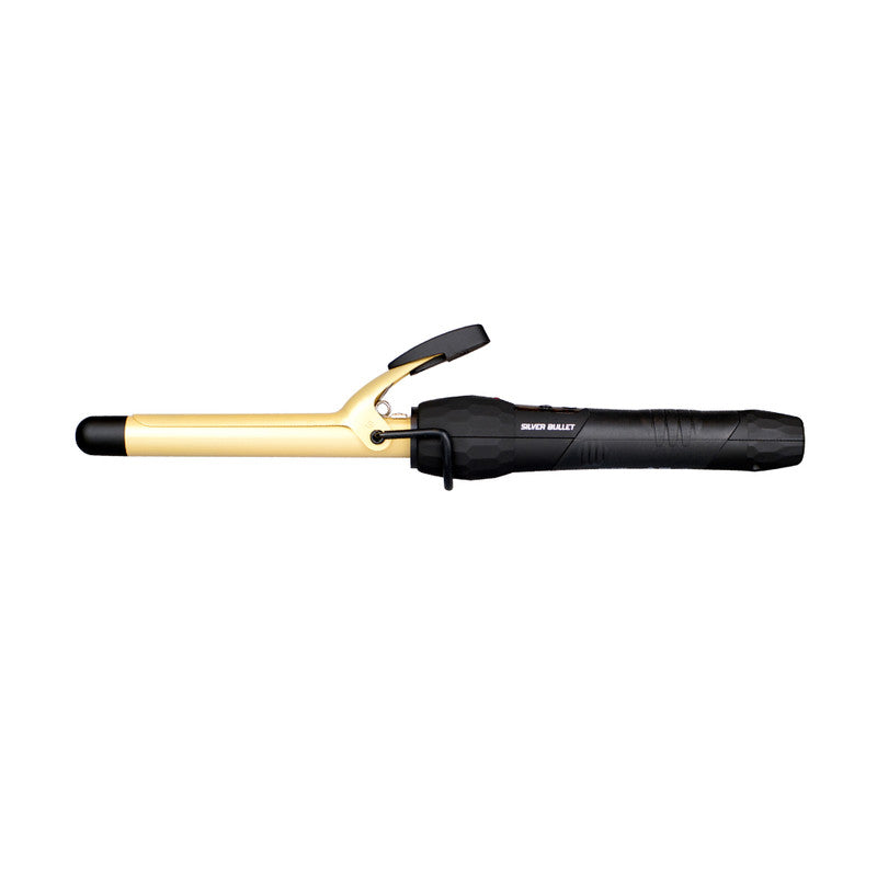 Silver Bullet Fastlane Ceramic Curling Iron - Gold