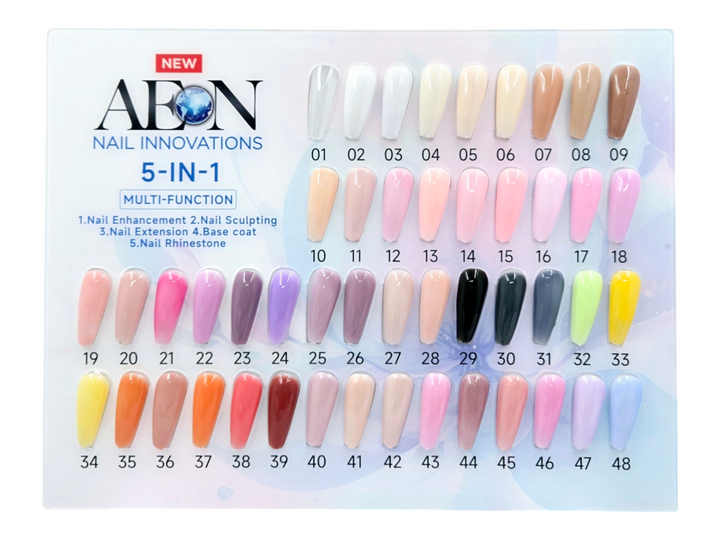 AEON Builder Gel BIAB (5-IN-1  MULTI FUNCTION)- 20 15ml