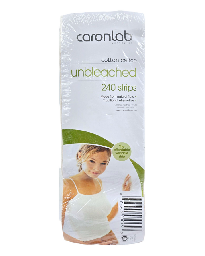 Caronlab Calico Pre-Cut Unbleached Strips 240pk