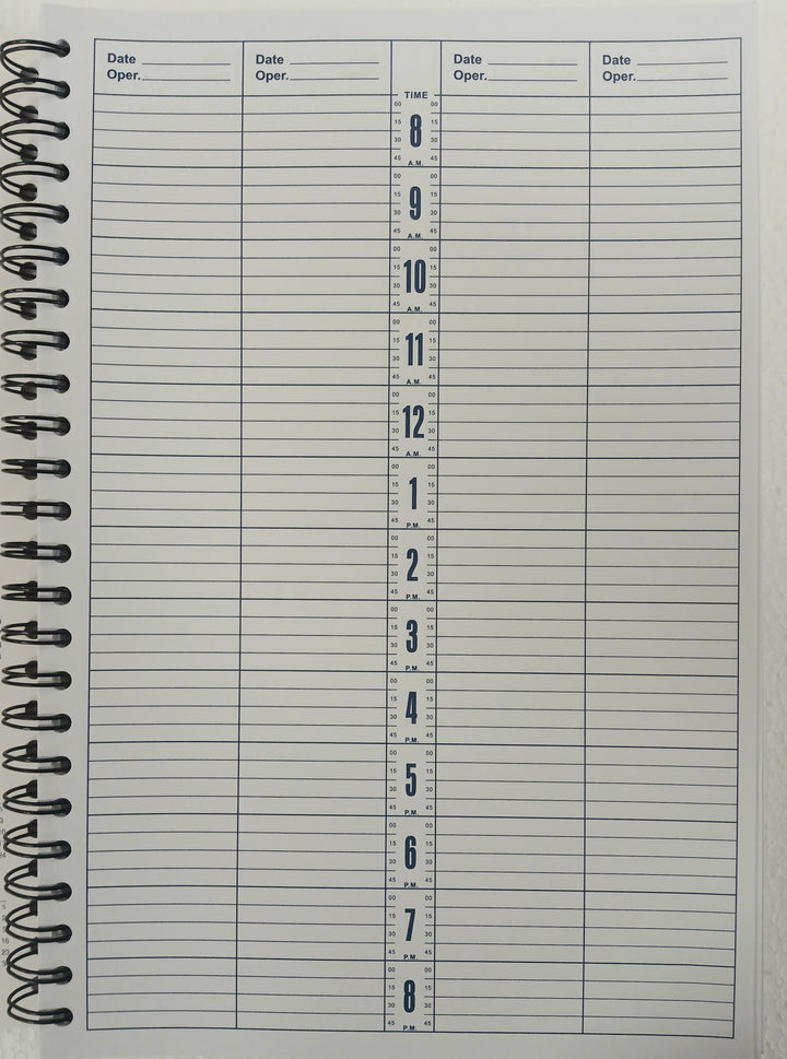 Aeon - APPOINTMENT BOOK - 4 COLUMN + NOTES